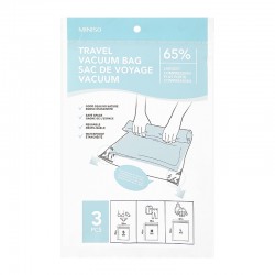 Travel Hand-Rolling Vacuum Bag 3 Pcs