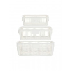 Storage Basket with Double Handles 3pcs