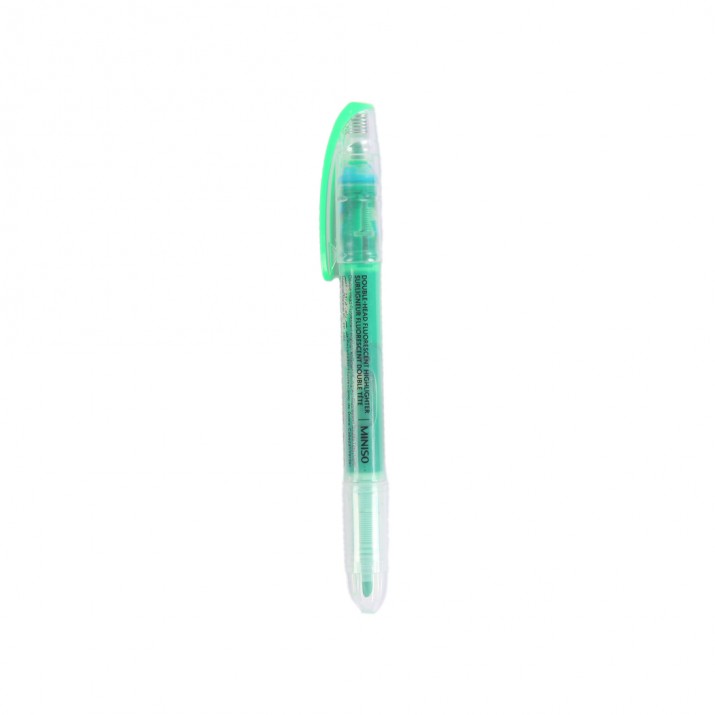 Double-Head Fluorescent Highlighter(Green)