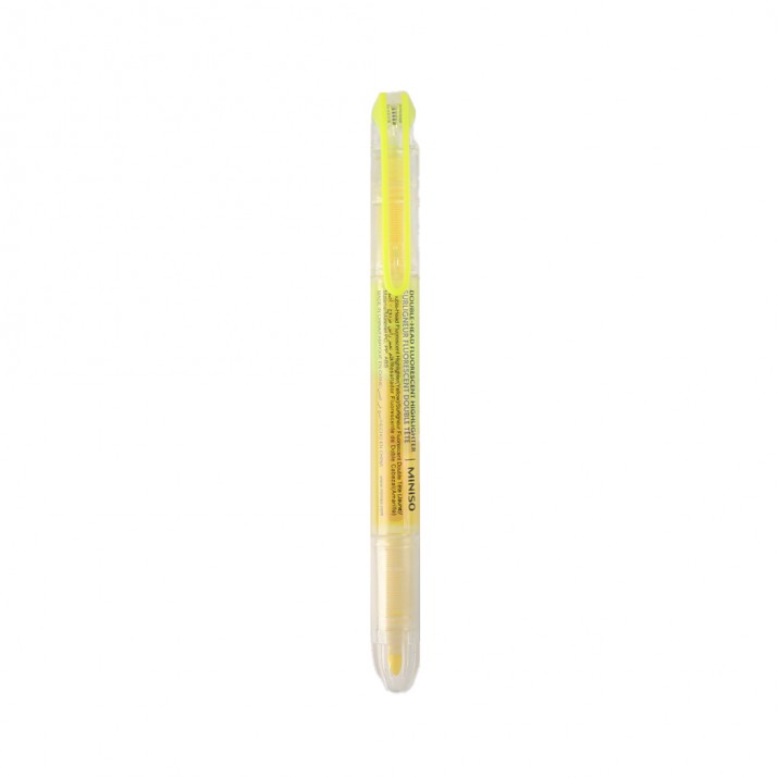 Double-Head Fluorescent Highlighter(Yellow)