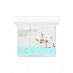 Stretchy Waste-Proof Cotton Pads (300 Count)