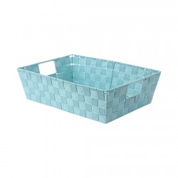 Woven Storage Basket (L)(Green)