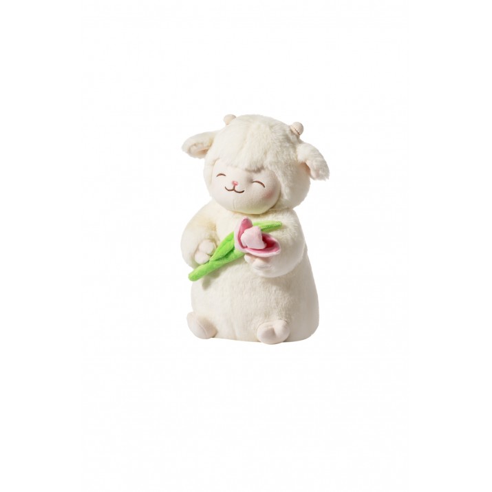 Lamb Baa Series Warm White Lamb Plush Toy (with...