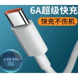 100W Fast Charging Type C Cable for Laptop and Cellphone