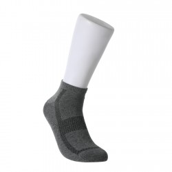Solid Breathable Men's Sports Socks (2 Pairs)(Gray)