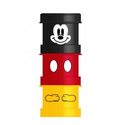 Mickey Mouse Collection Stackable Round Bento Box (3 pcs)