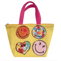 SmileyWorld Collection Trapezoid Lunch Bag(Yellow)