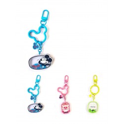 Disney 100 Smile Faces Collection Shakable Acrylic Keychain