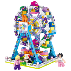 MiniCity - Amusement Park Building Blocks(Ferris Wheel...