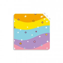 Unicorn Series Mini Quadrate Wire-bound Book (80 Sheets)