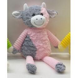 Long-Leg Animals Series 17in. Plush Toy(Cow)