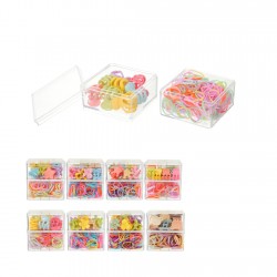 Basic Series Double-Layer Hair Claw Clips & Hair Ties...