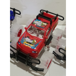 Off-Road Wheel Inertia Light & Sound Vehicle (Red)