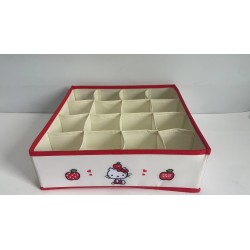 Hello Kitty Apple Collection 16-Grid Storage Box