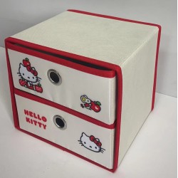 Hello Kitty Apple Collection 2-Drawer Organizer