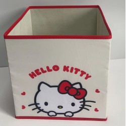 Hello Kitty Apple Collection Fabric Storage Cube