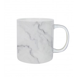 Black and White Series Marble Pattern Ceramic Cup...