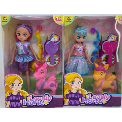 Cute Face Doll - Flying Unicorn (2 Assorted Models)