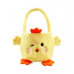 Spring Series Plush Handheld Basket (Chicken)