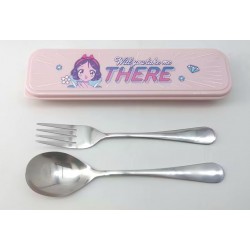 Disney Manga Princess Collection Flatware Set (Fork & Spoon)