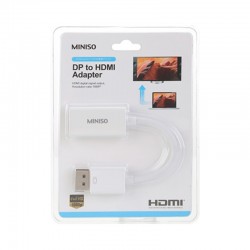 Μετατροπέας DP σε HDMI (Λευκό)