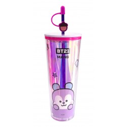 Ποτήρι Πλαστικό με Διπλό Τοίχωμα 800ml BT21 MANG