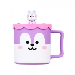 Κούπα Κεραμική με Καπάκι 425ml με Ήρωα BT21 MANG