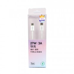 Charging Cable Compatible with IP 15 (White)