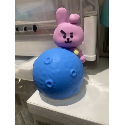 Φωτάκι Νυχτός LED με Πλανήτη ΒΤ21 COOKY Μπλε
