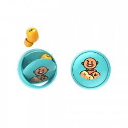Ακουστικά Ασύρματα σε Θήκη BT21 SHOOKY Τιρκουάζ Model:T310