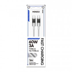 TYPE-C TO TYPE-C Charging Cable(White)