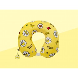 Daisy Minions Collection Memory Foam Neck Pillow(Yellow)