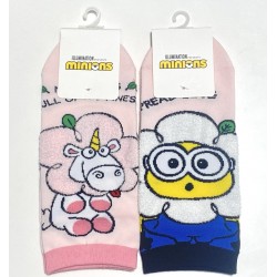 Κάλτσες Αστραγάλου Minions Ροζ