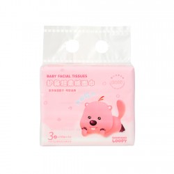 Zanmang Loopy Collection Nose Care Tissues (3 Packs)