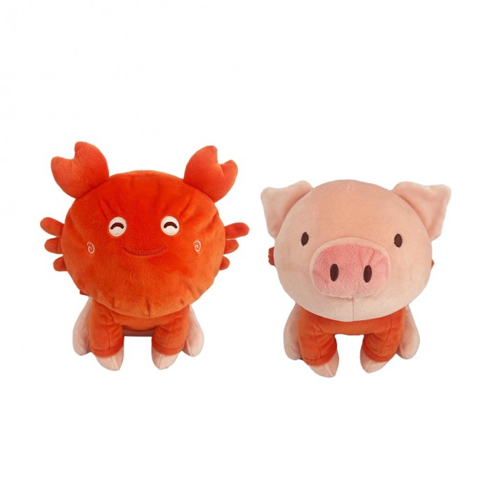 12in. Gigi Mask Plush Toy(Crab Costume)