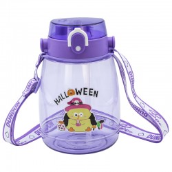 Μπουκάλι Πλαστικό Halloween με Λουράκι 1300ml Μωβ