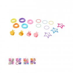 Colorful Kids' Hair Accessories Set (32 pcs)