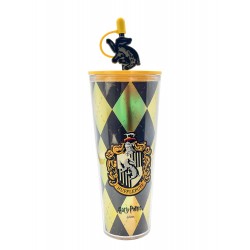 Harry Potter Double Wall Plastic Tumbler with Straw...