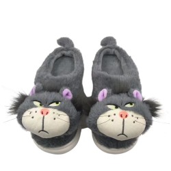 Disney Cat Collection Women's Decoration Plush Slippers...