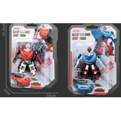 Παιχνίδι Transformer Κόκκινο/Μπλε