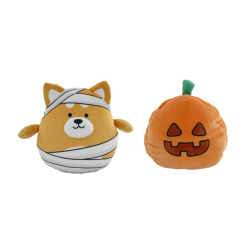 Λούτρινο Halloween Shiba Inu- Κολοκύθα 25cm