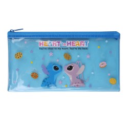 Κασετίνα PVC Stitch Μπλε 20?10cm