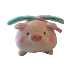 Λούτρινο Μπρελόκ Ξαπλωτό Γουρουνάκι LuLu the Piggy 10cm