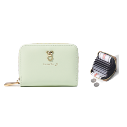 Little Bear Card Case(Light Green)