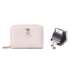 Little Bear Card Case(Light Pink)