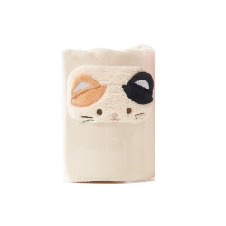 Cute Animal Series Coral Fleece Absorbent Towel(Cat)
