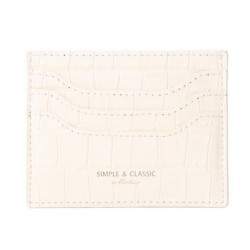 Stone Pattern Card Holder(White)