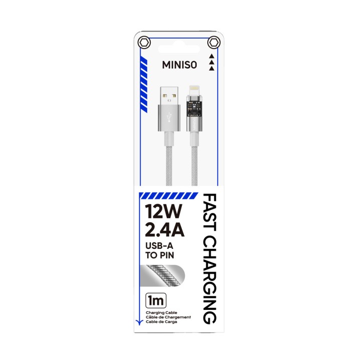 USB-A TO PIN Charging Cable(White)