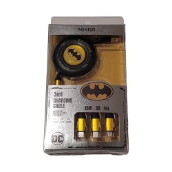 DC Batman Series 3-in-1 Charging Cable