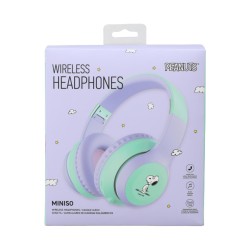 Snoopy Colorful Vintage Collection Wireless Headphones...